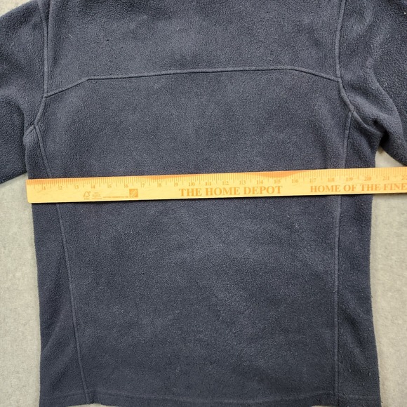 Patagonia‎ Synchilla Men's Medium Blue Full Zip Fleece Jacket Camping Hiking Ski - Picture 13 of 14